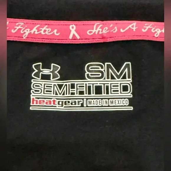 Under Armour Semi Fitted Long Sleeve Heat Gear Shirt - Picture 5 of 5